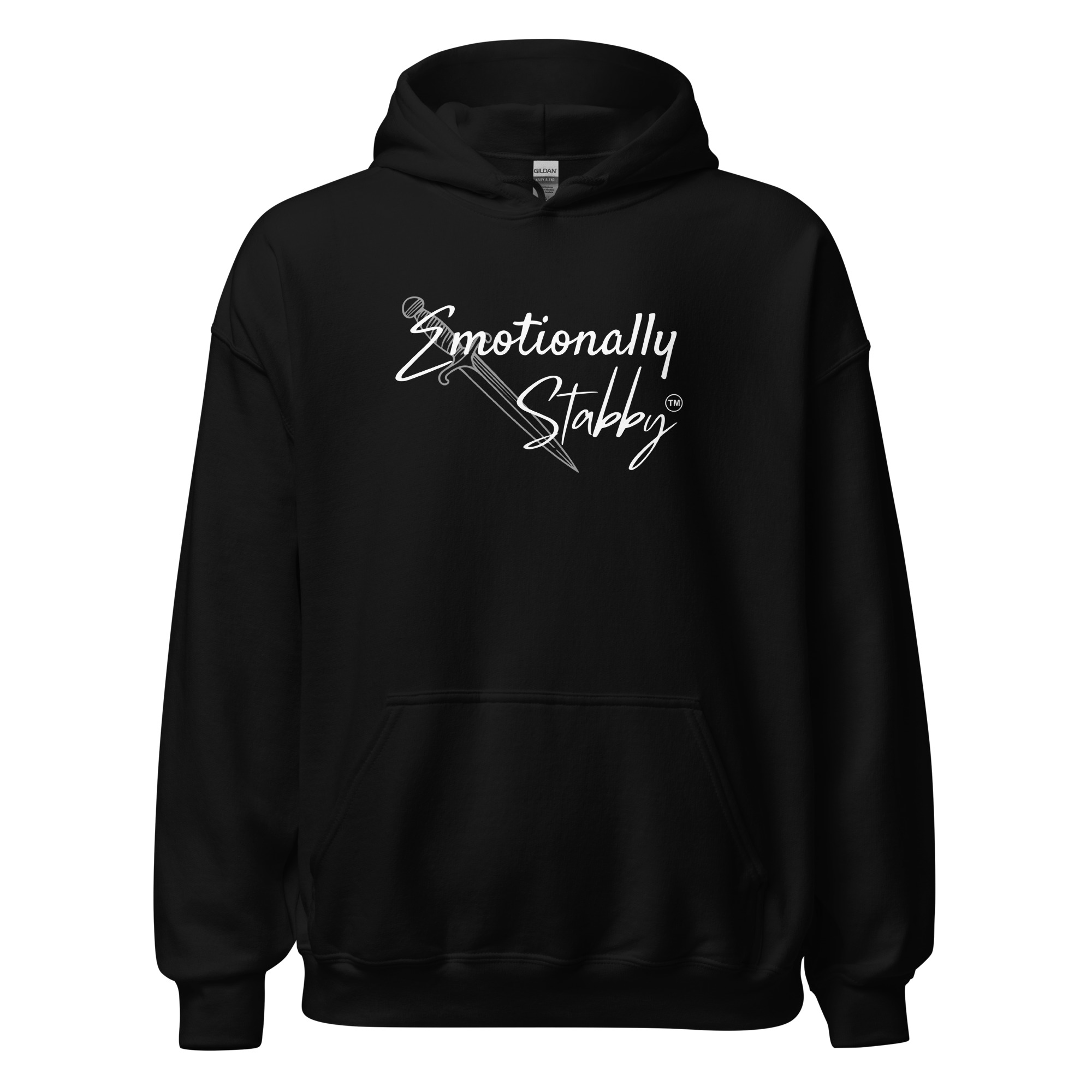 Emotionally Stabby™ Hoodie — Beauty with Bite Unisex Hoodie