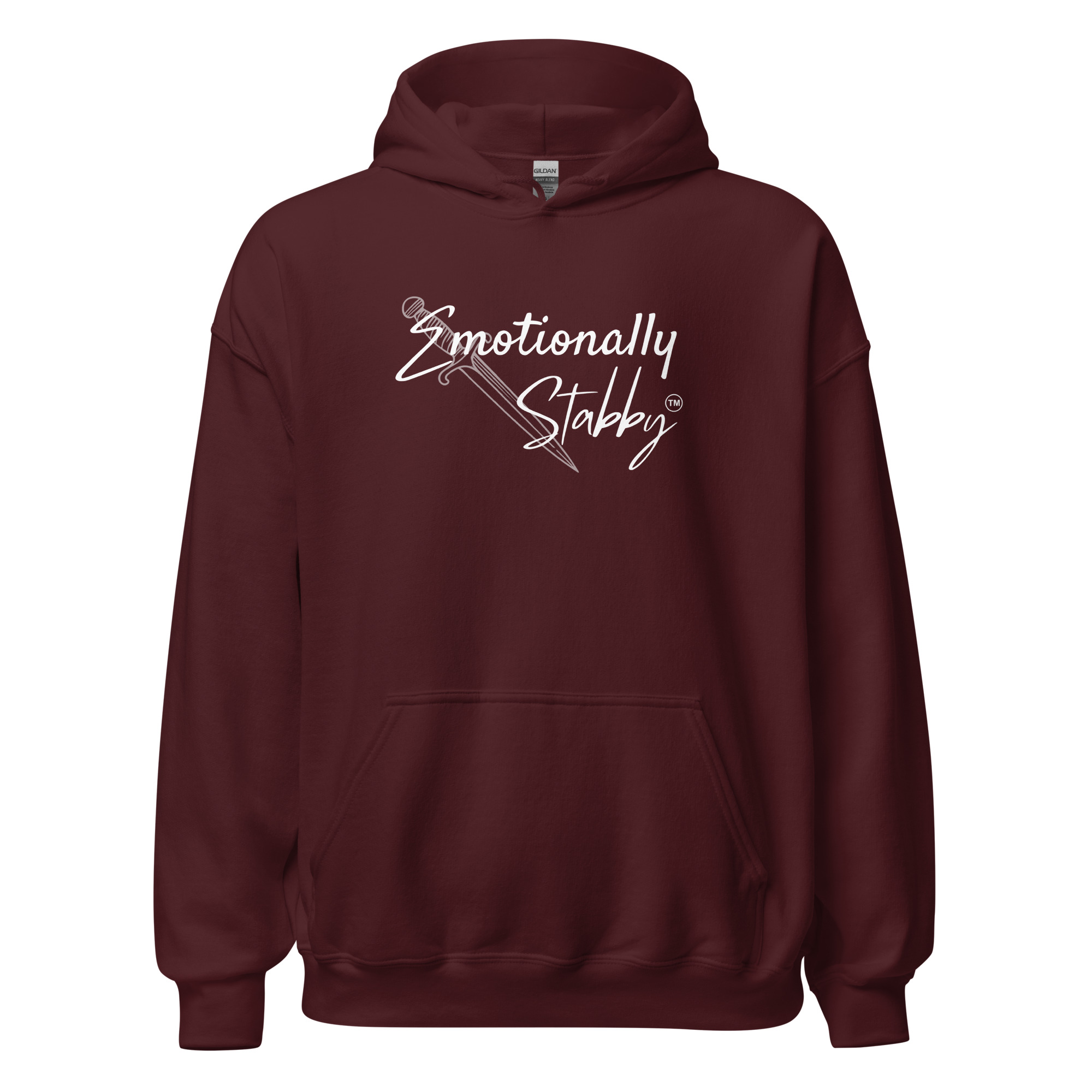 Emotionally Stabby™ Hoodie — Beauty with Bite Unisex Hoodie - Image 9