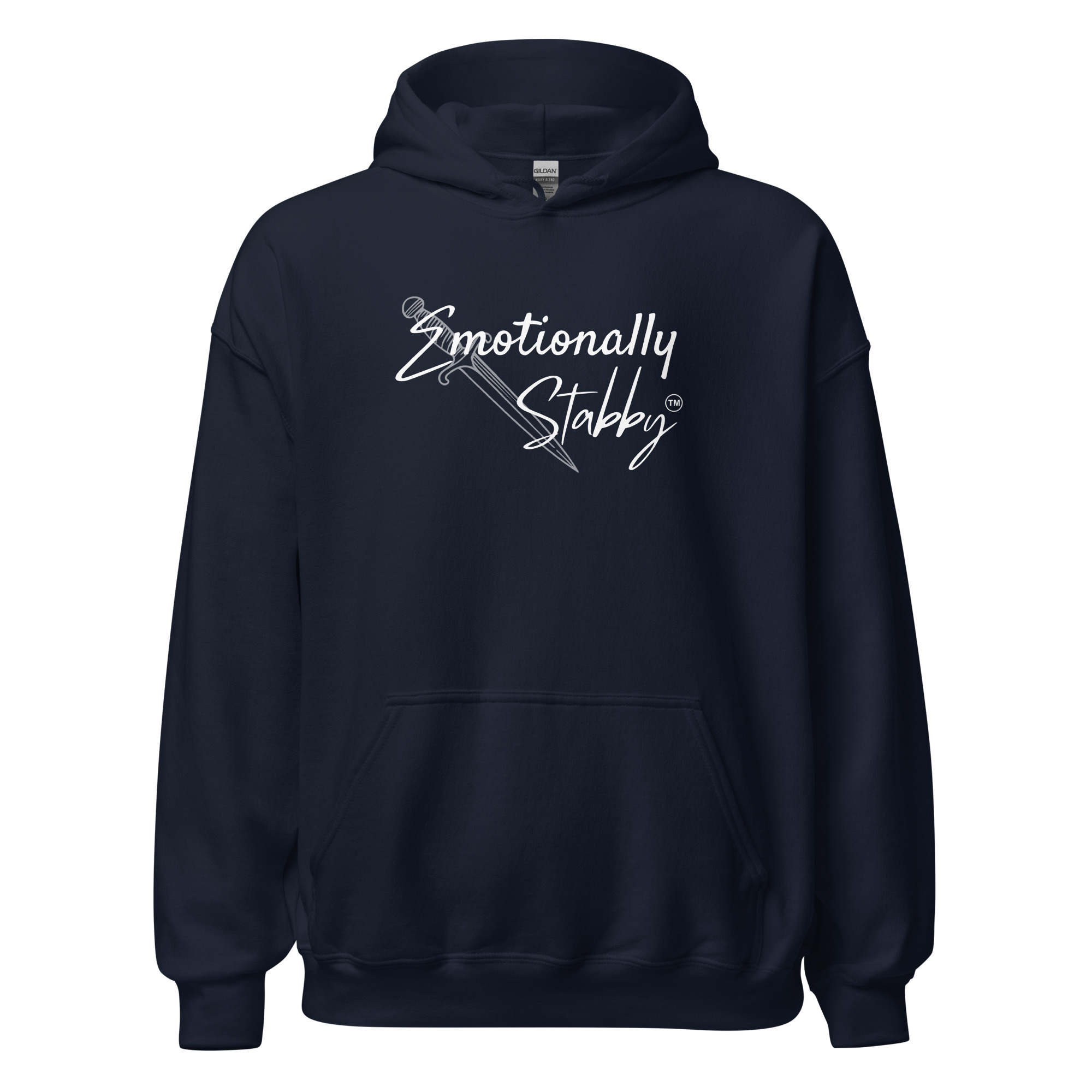 Emotionally Stabby™ Hoodie — Beauty with Bite Unisex Hoodie - Image 5