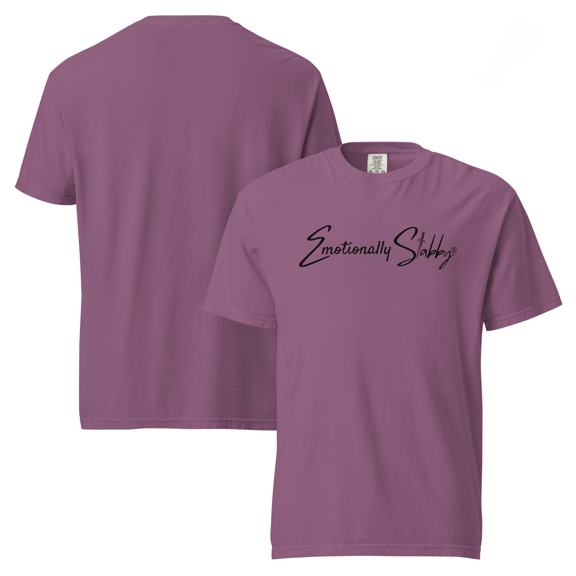 EMOTIONALLY STABBY™ HEAVYWEIGHT T-SHIRT