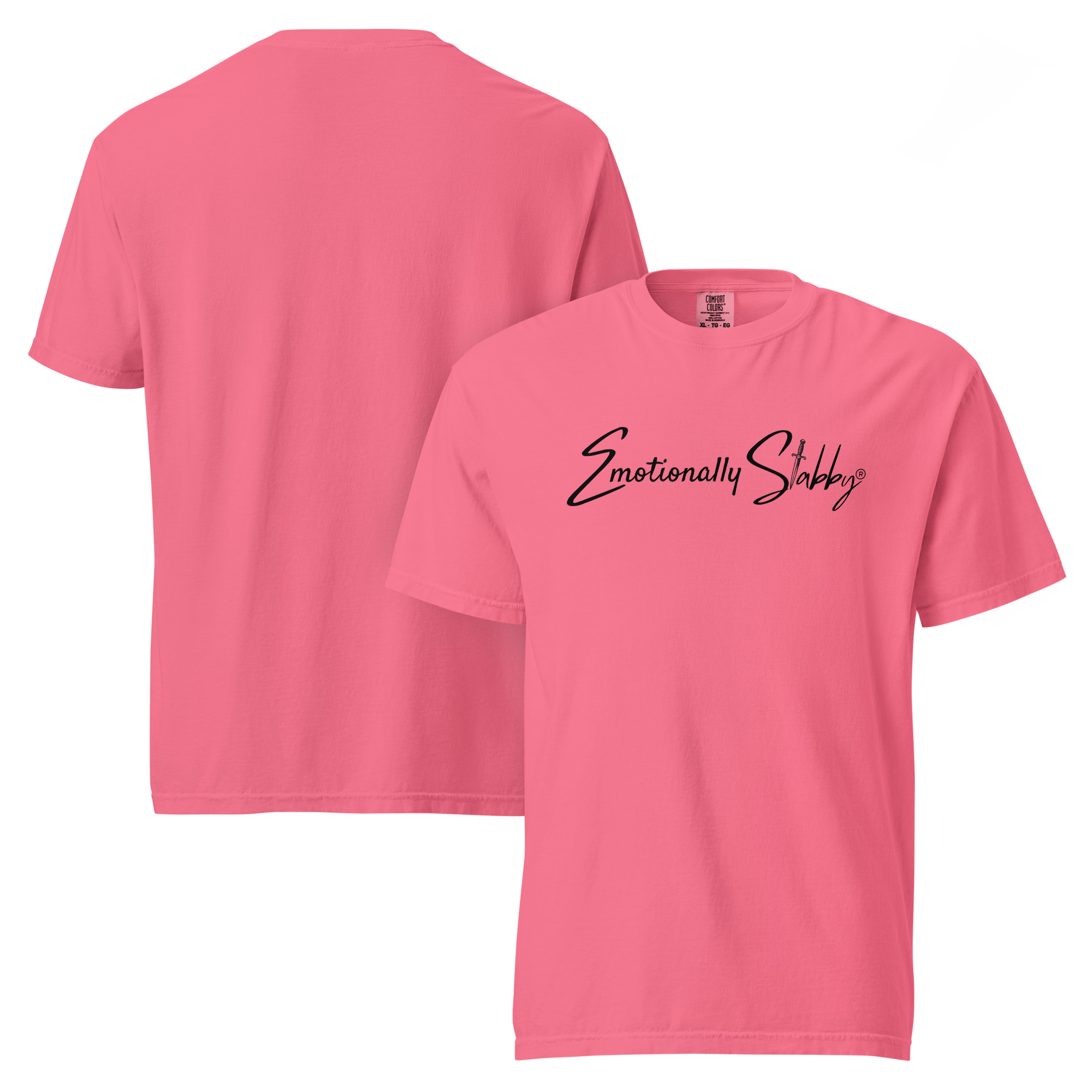 EMOTIONALLY STABBY™ HEAVYWEIGHT T-SHIRT - Image 4