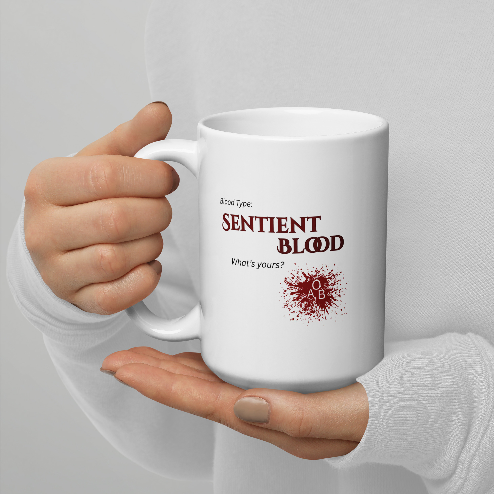 Sentient Blood Mug – What's Your Blood Type? - Image 2