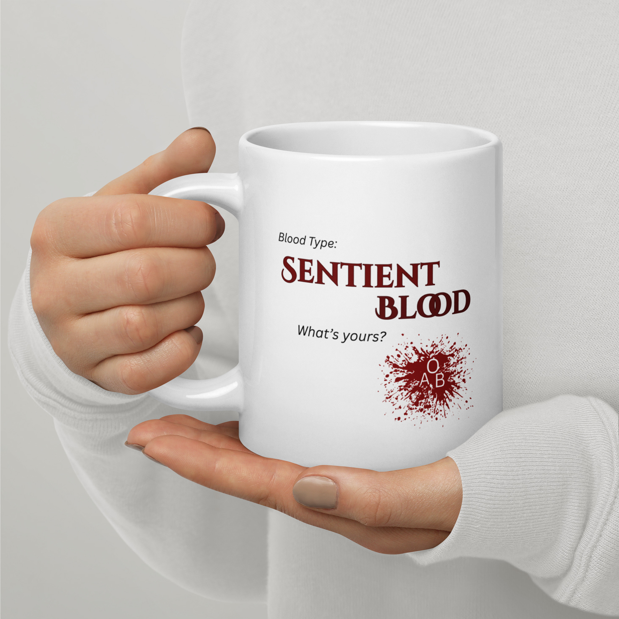 Sentient Blood Mug – What's Your Blood Type? - Image 3